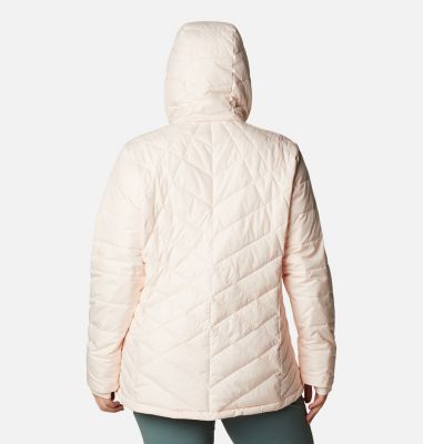 columbia plus size heavenly hooded jacket