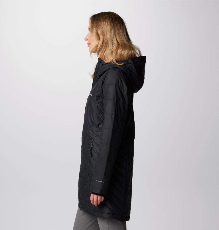 Columbia Heavenly Long Hooded Jacket for Women in Black
