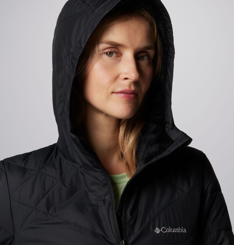 Columbia Women's Heavenly™ Long Hooded Jacket Black - Sun & Ski Sports