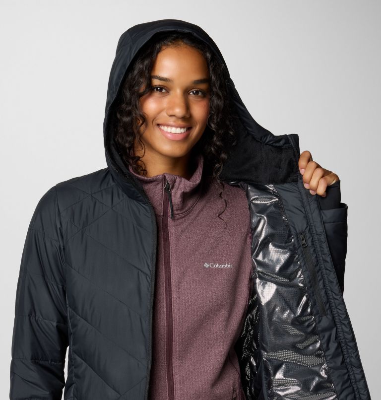 Women s Heavenly Long Hooded Jacket Columbia Sportswear