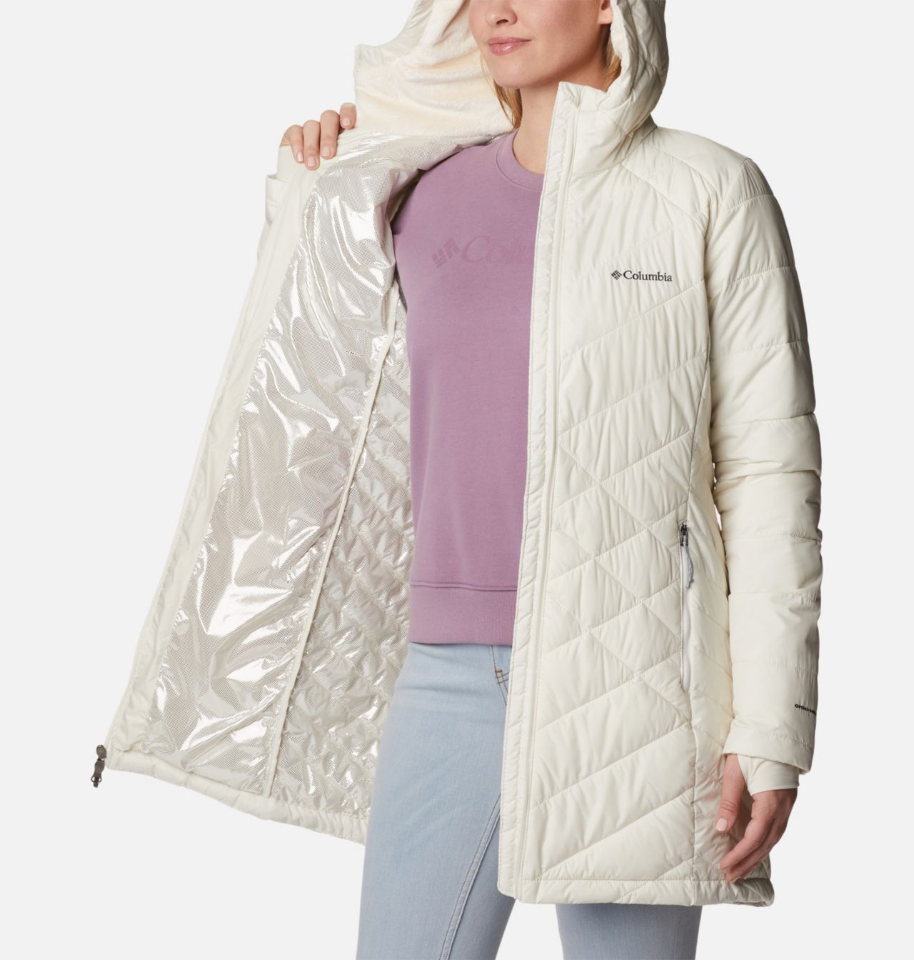 Manteau long à capuchon Heavenly™ pour femme 5