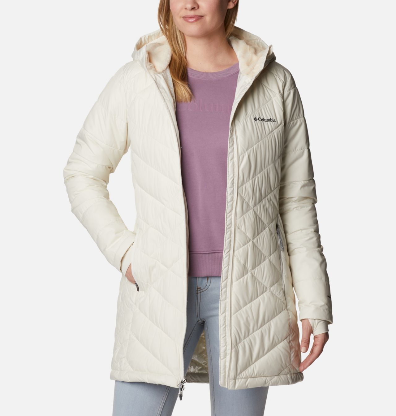 Manteau long à capuchon Heavenly™ pour femme 7