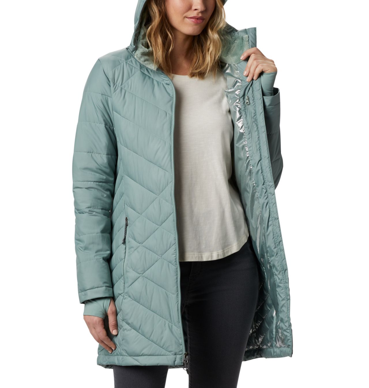 Women's Heavenly™ Long Hooded Jacket 5