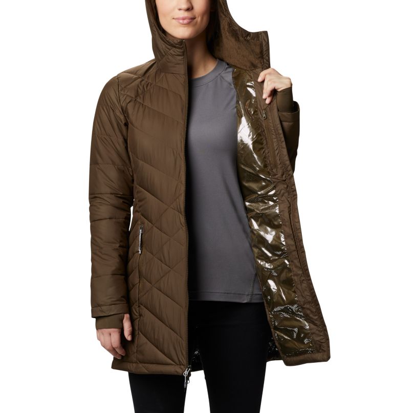 Thumbnail: Heavenly Long Hdd Jacket | 319 | XXL, Color: Olive Green, image 6
