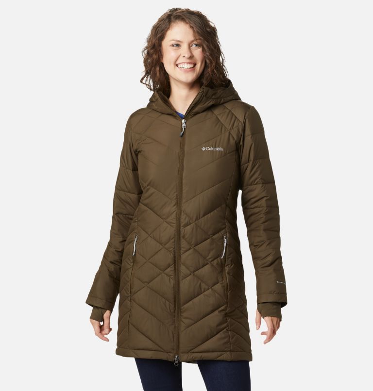 Columbia long hotsell heavenly jacket