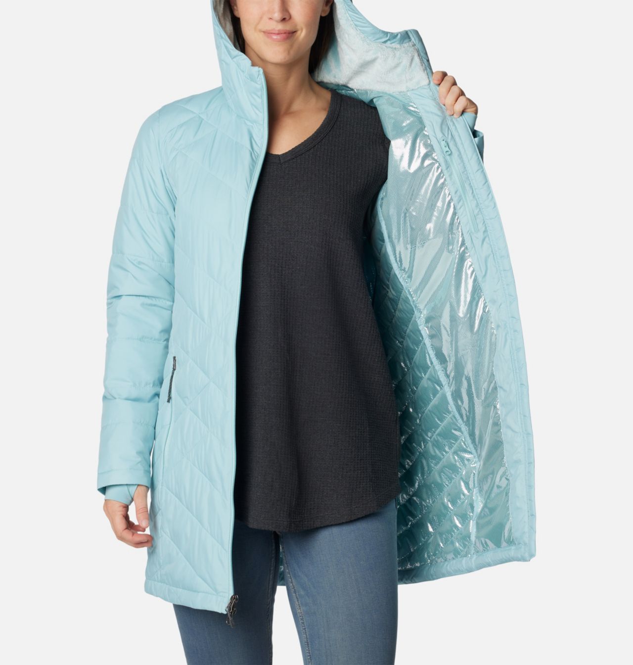 Women's Heavenly™ Long Hooded Jacket 5