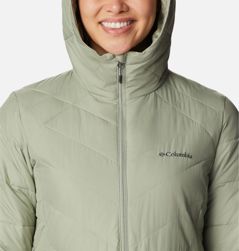 Columbia Womens Heavenly Long Hooded Insulated Jacket OutdoorGB