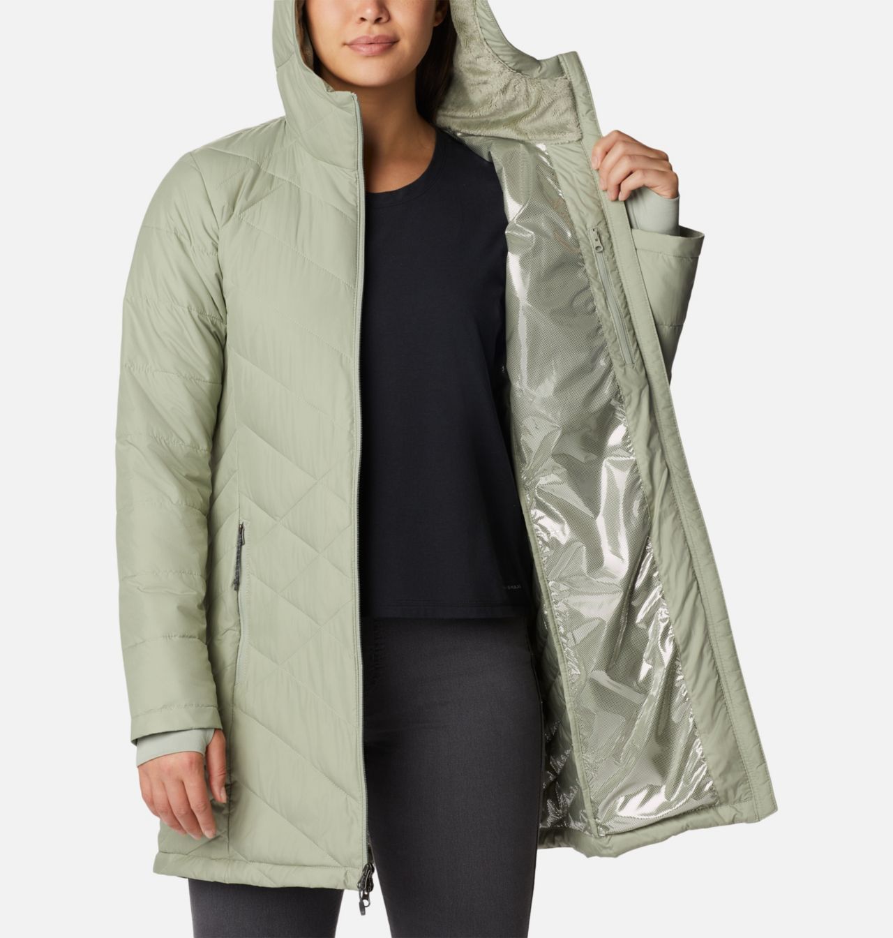 Women's Heavenly™ Long Hooded Jacket 5