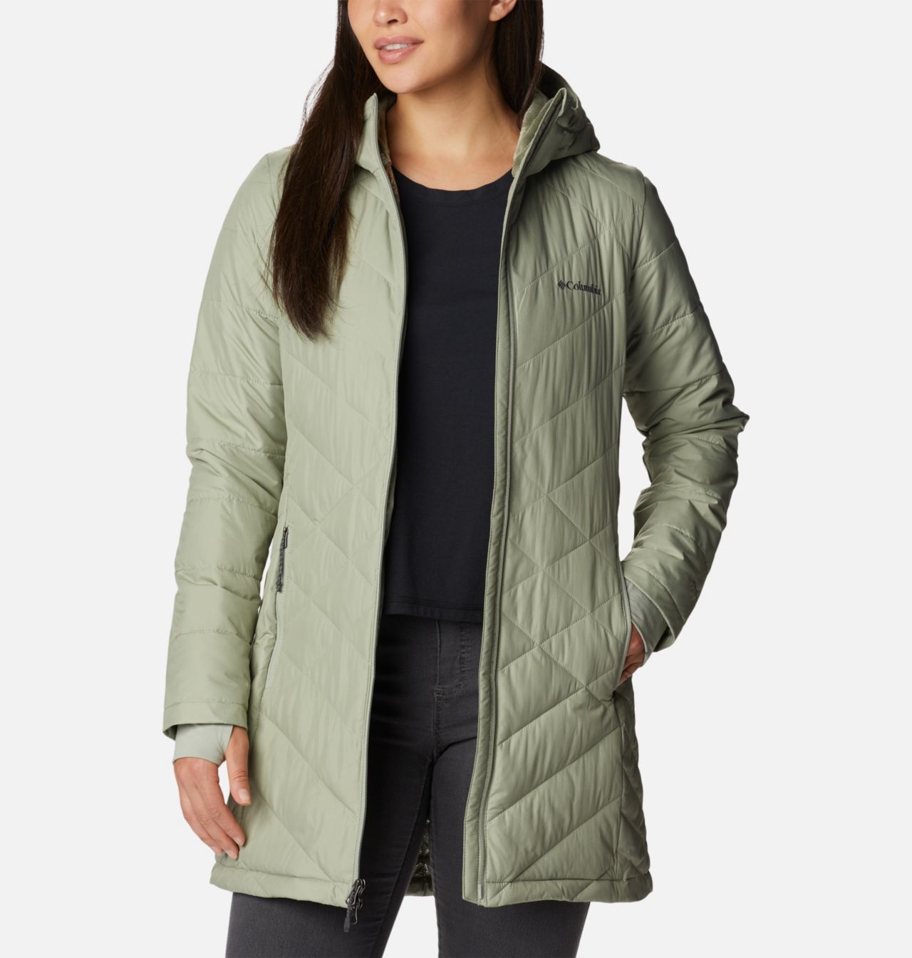 Women's Heavenly™ Long Hooded Jacket 8