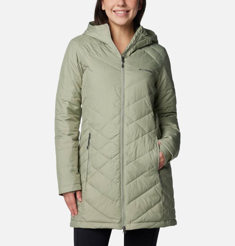 Heavenly long hooded jacket columbia online