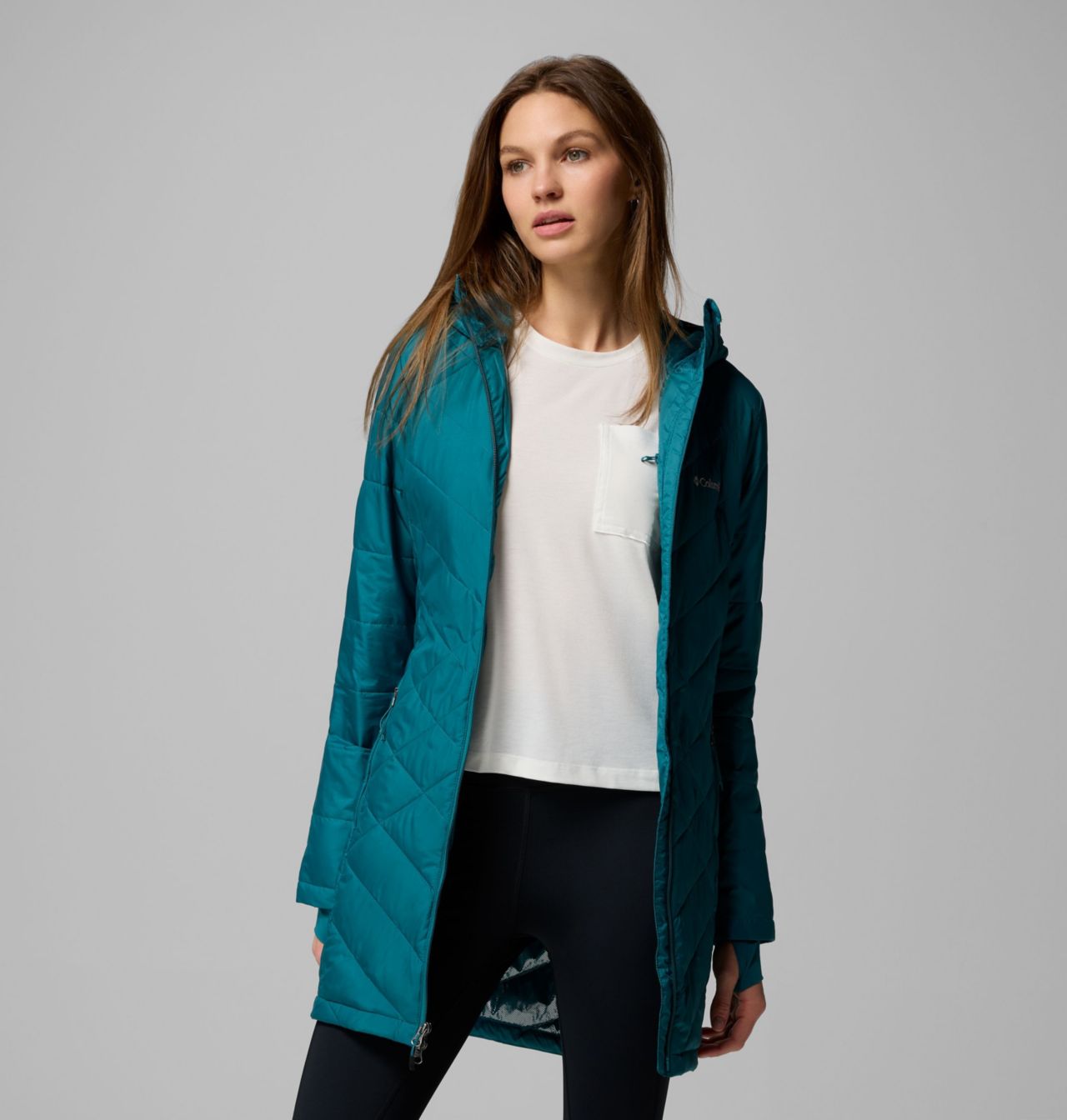 Women's Heavenly™ Long Hooded Jacket 8