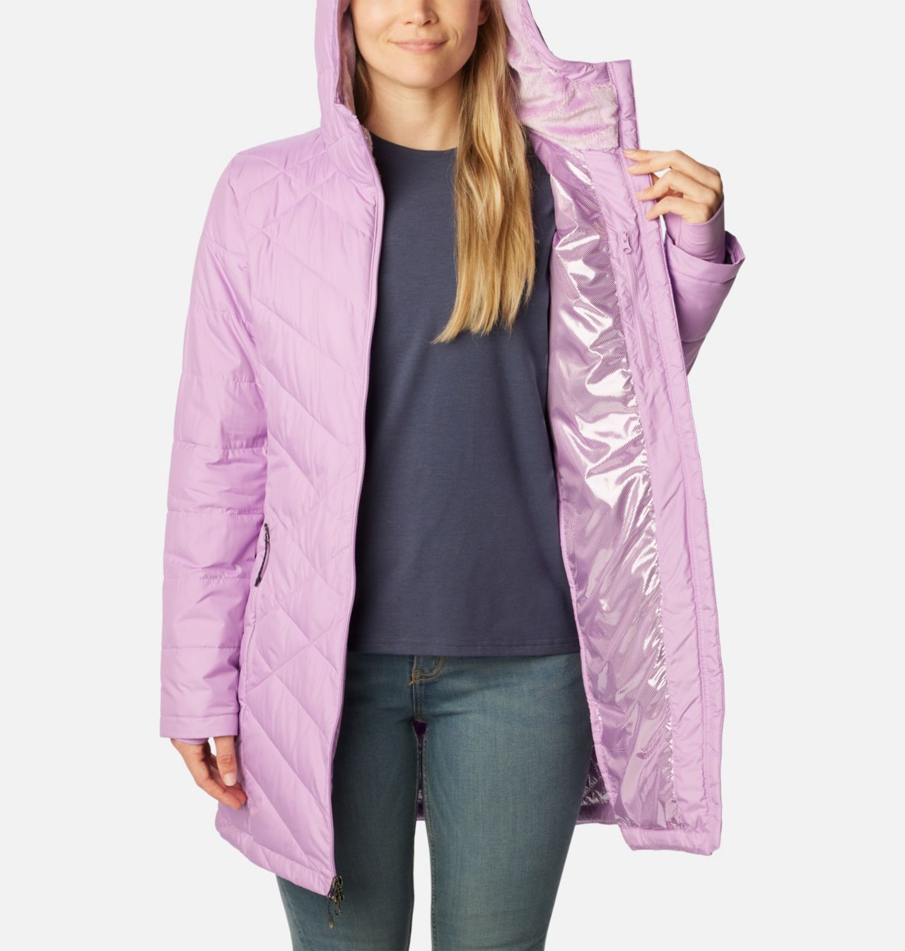 Manteau long à capuchon Heavenly™ pour femme 5