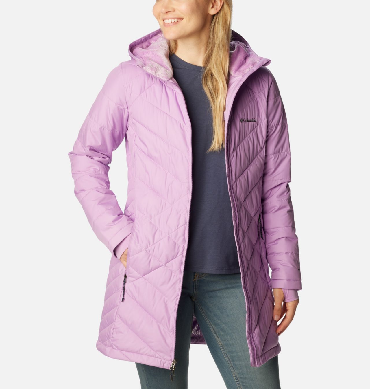 Manteau long à capuchon Heavenly™ pour femme 8