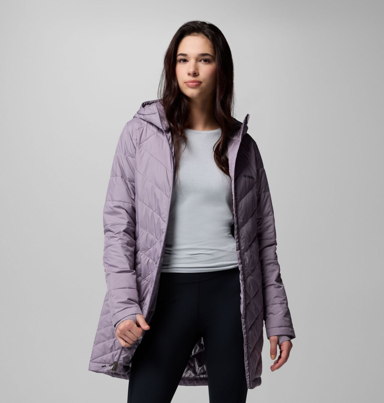 Women's Heavenly™ Long Hooded Jacket | 554 | XL 8