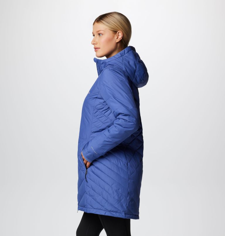 Women's Heavenly Long Hooded Jacket, Color: Eve, image 4