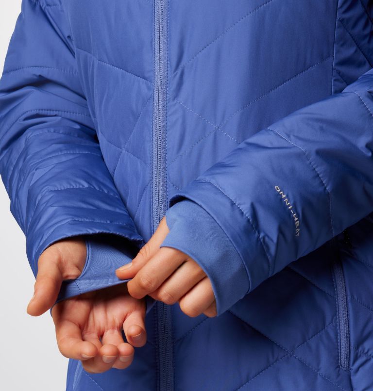 Women's Heavenly Long Hooded Jacket, Color: Eve, image 6