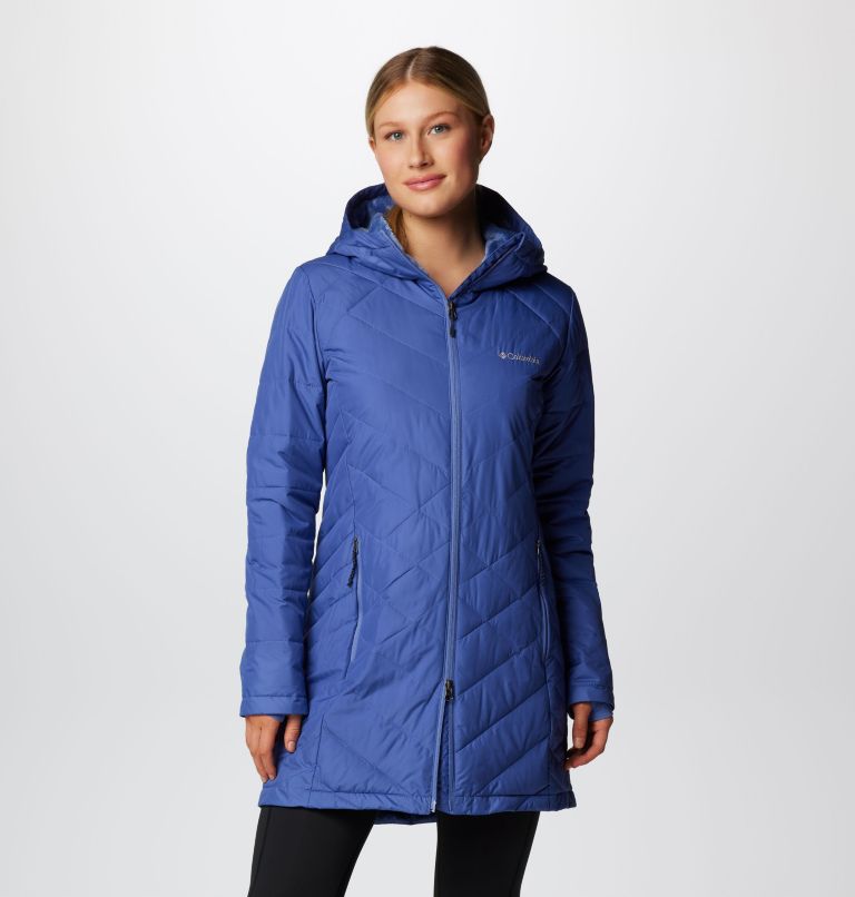 Womens columbia heavenly discount long hooded jacket