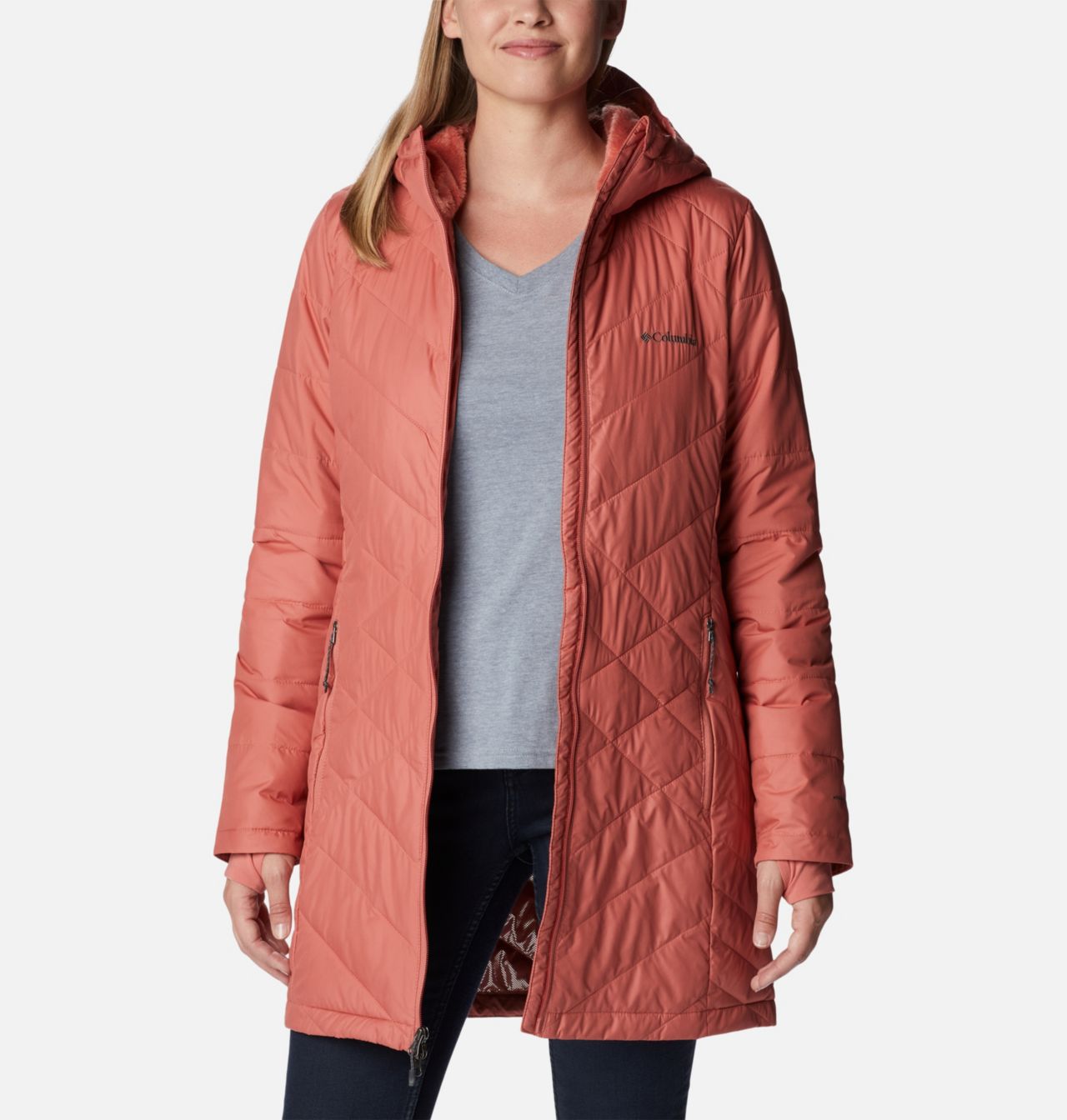 Women's Heavenly™ Long Hooded Jacket 8