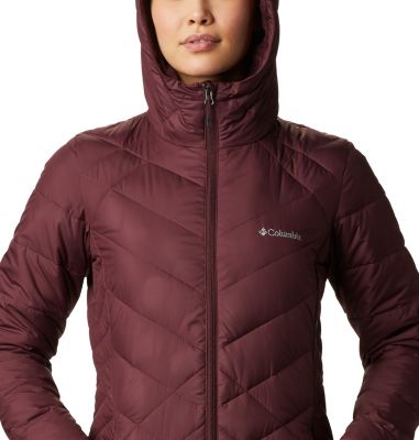 heavenly long columbia jacket