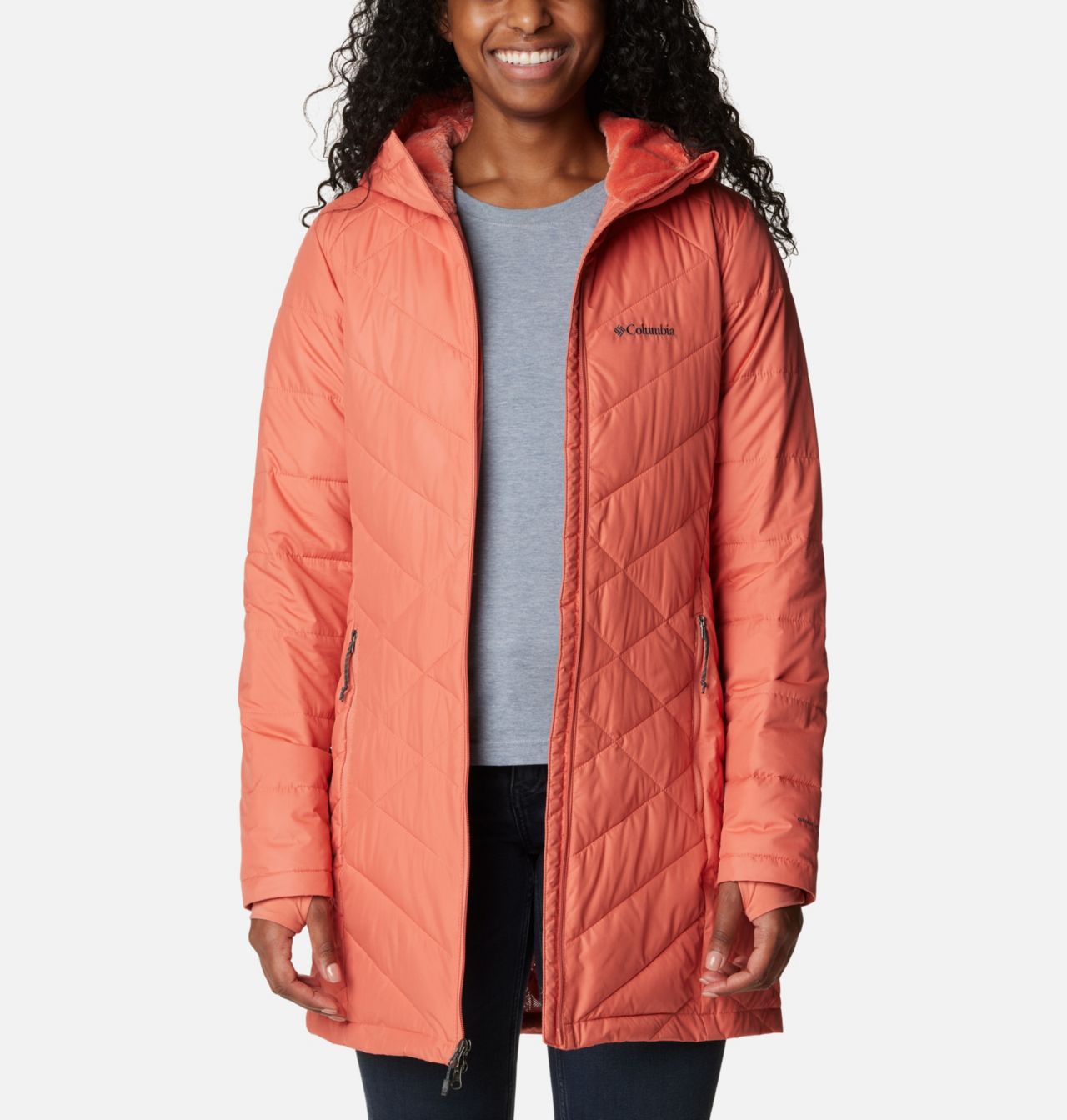 Women's Heavenly™ Long Hooded Jacket 8