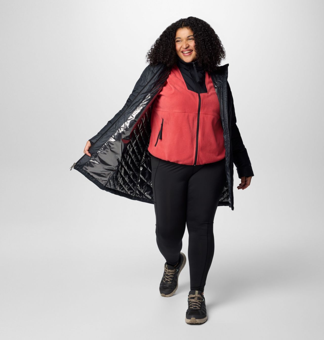 Women's Heavenly™ Long Hooded Jacket - Plus Size | 012 | 2X 3