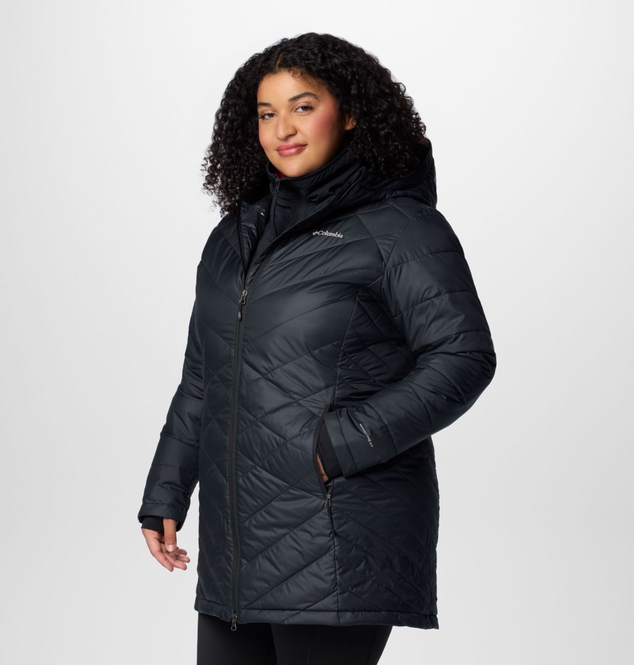 Women's Heavenly™ Long Hooded Jacket - Plus Size | 012 | 2X 4