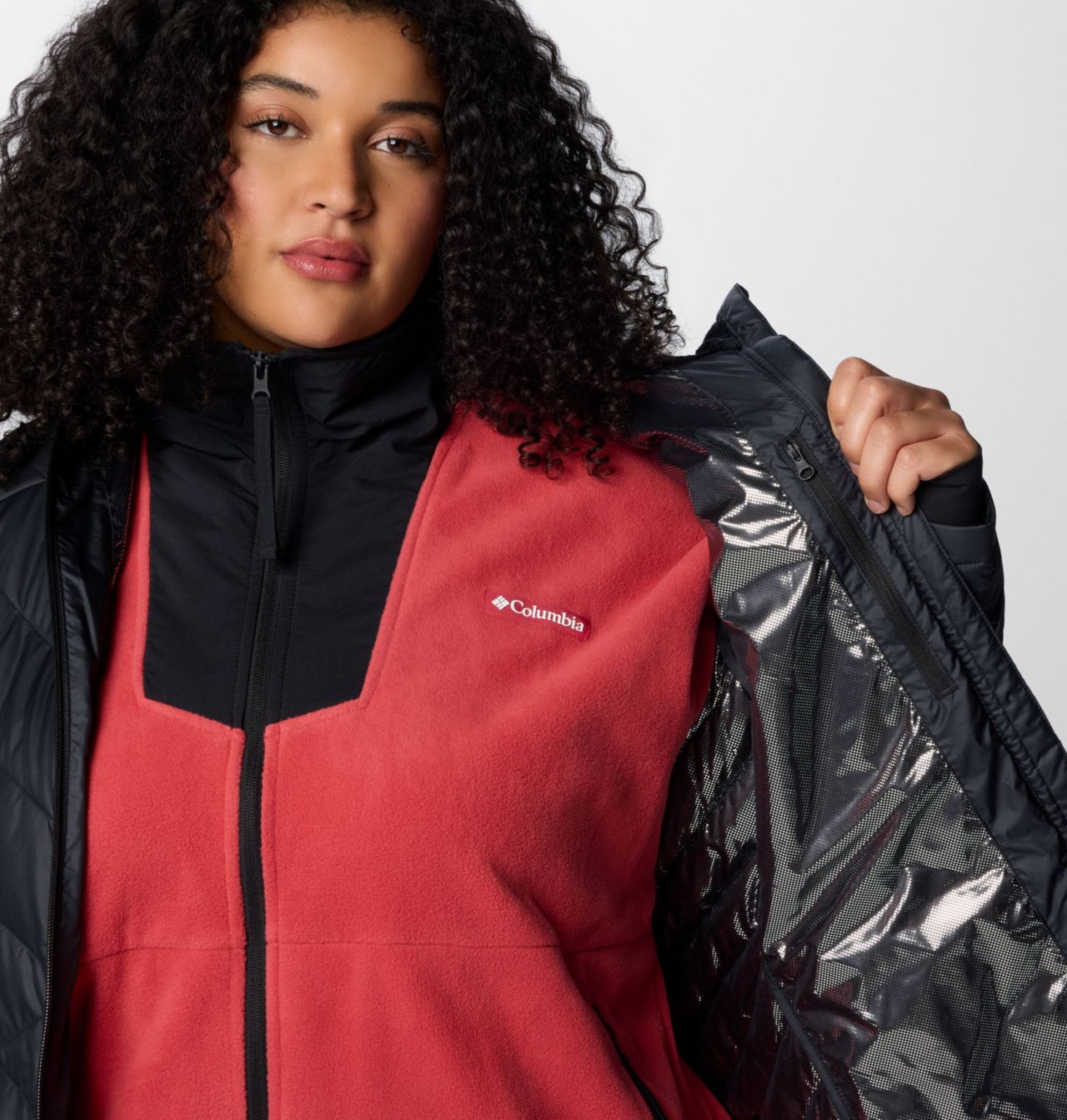 Women's Heavenly™ Long Hooded Jacket - Plus Size | 012 | 2X 6