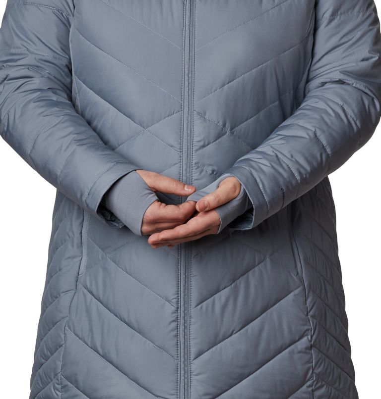 Women s Heavenly Long Hooded Jacket Plus Size Columbia Sportswear