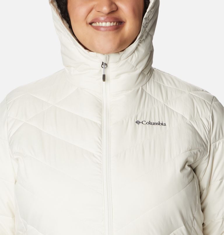 Women's Heavenly™ Long Hooded Jacket - Plus Size | Columbia Sportswear