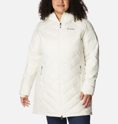 columbia women's heavenly hooded jacket plus size