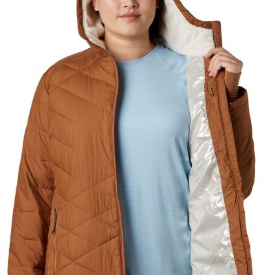 columbia heavenly jacket plus size