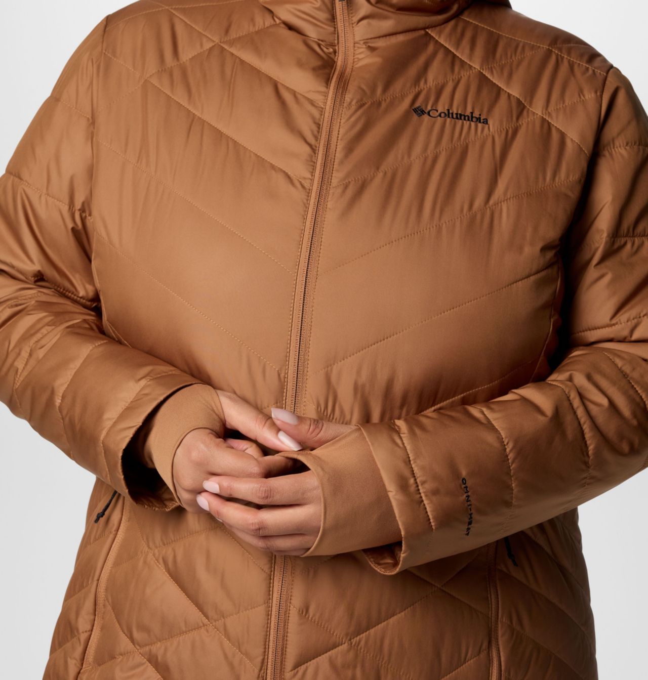 Women's Heavenly™ Long Hooded Jacket - Plus Size | 225 | 2X 6