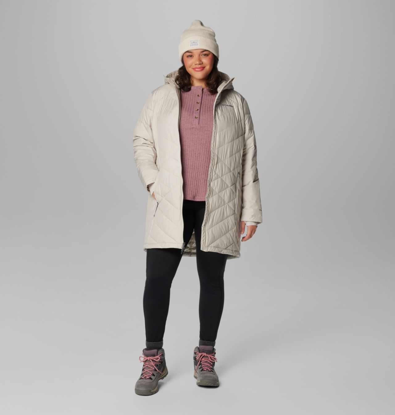 Women's Heavenly™ Long Hooded Jacket - Plus Size 3