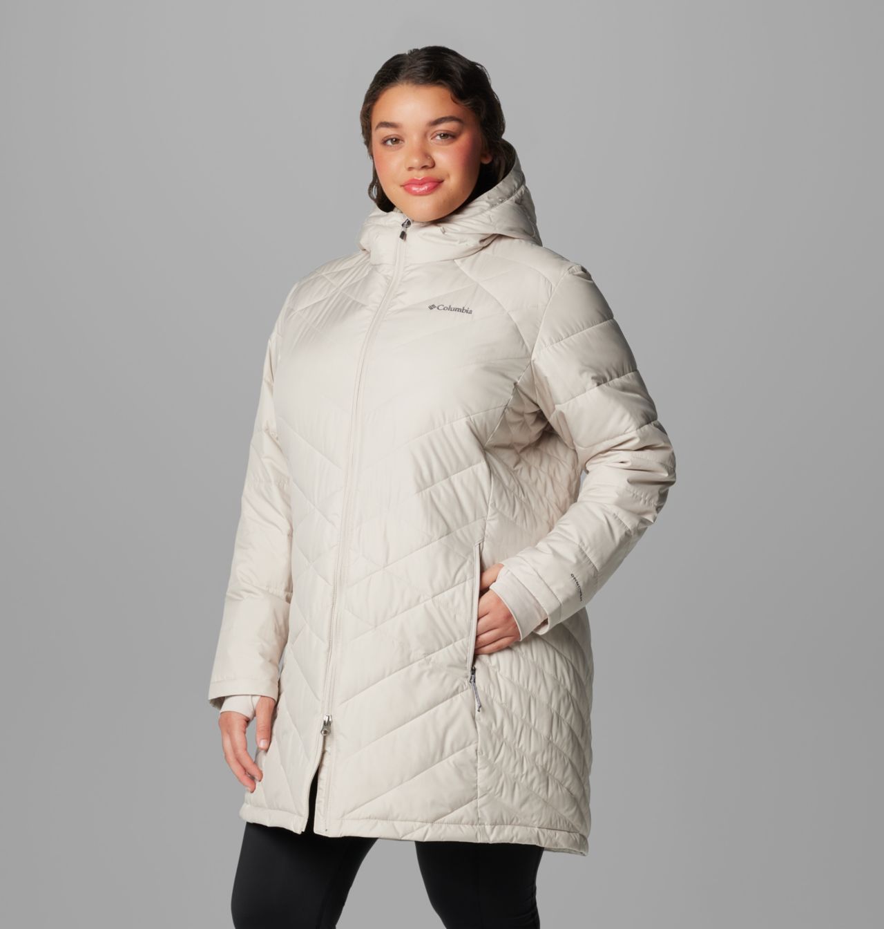 Women's Heavenly™ Long Hooded Jacket - Plus Size 4
