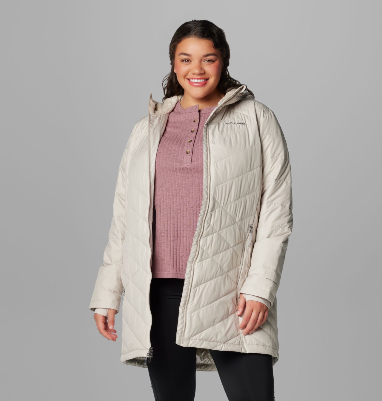 Women's Heavenly™ Long Hooded Jacket - Plus Size 7