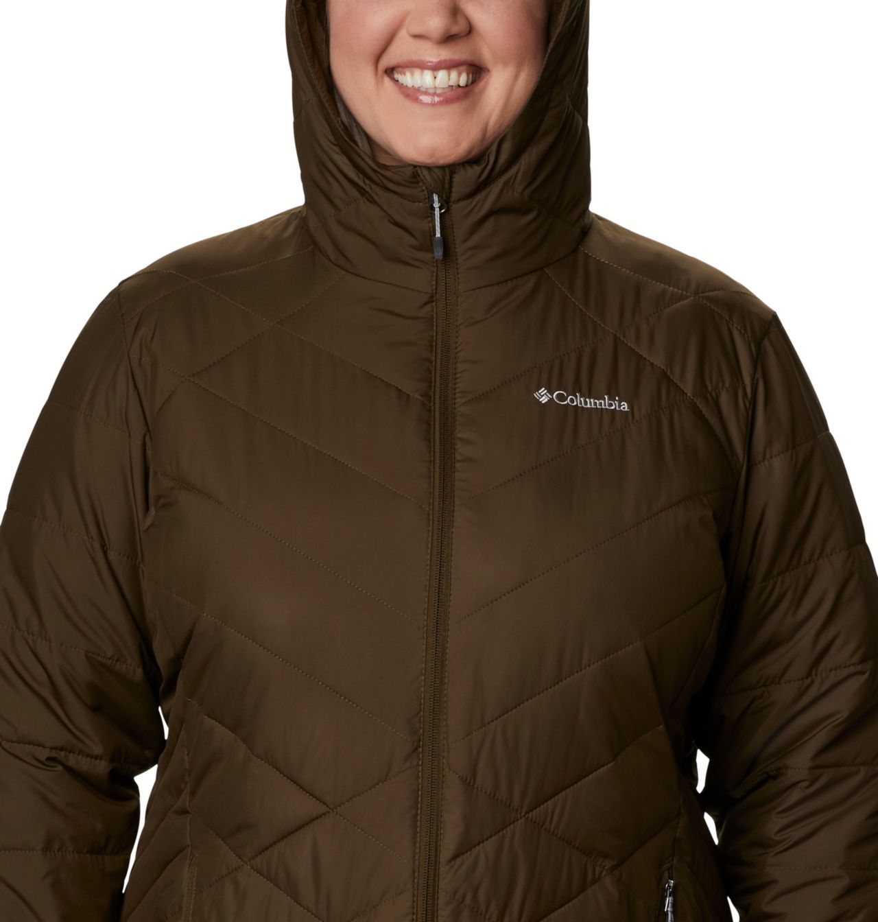 Women's Heavenly™ Long Hooded Jacket - Plus Size 4