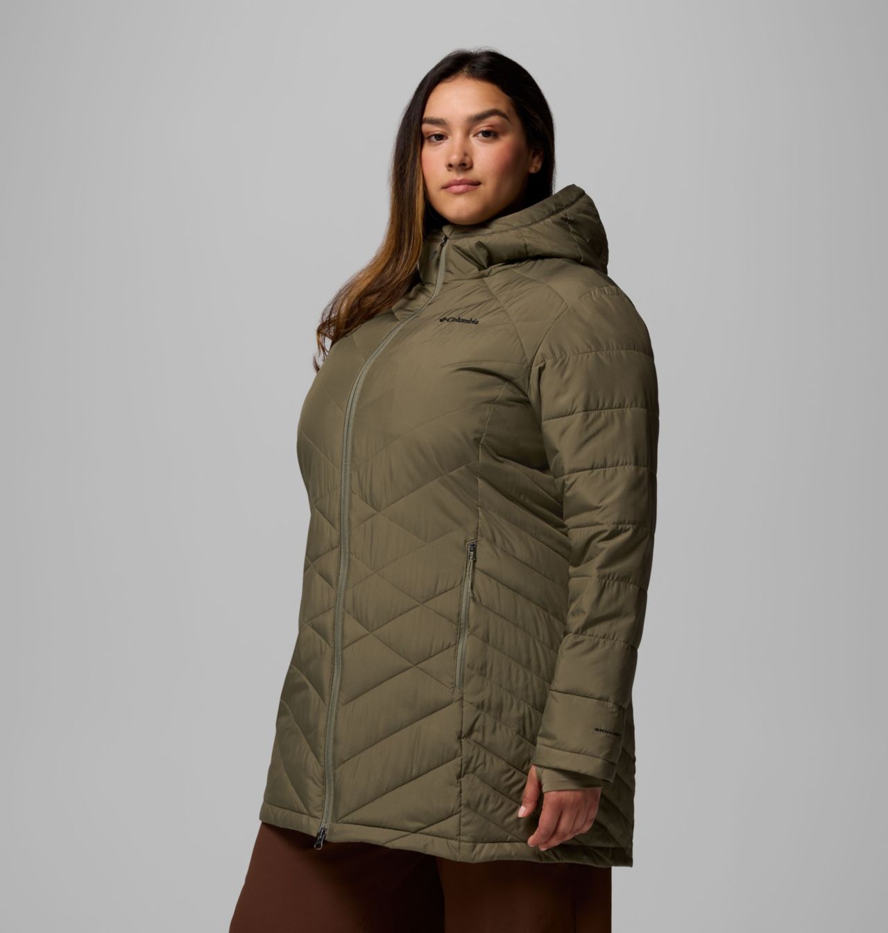 Women's Heavenly™ Long Hooded Jacket - Plus Size 4