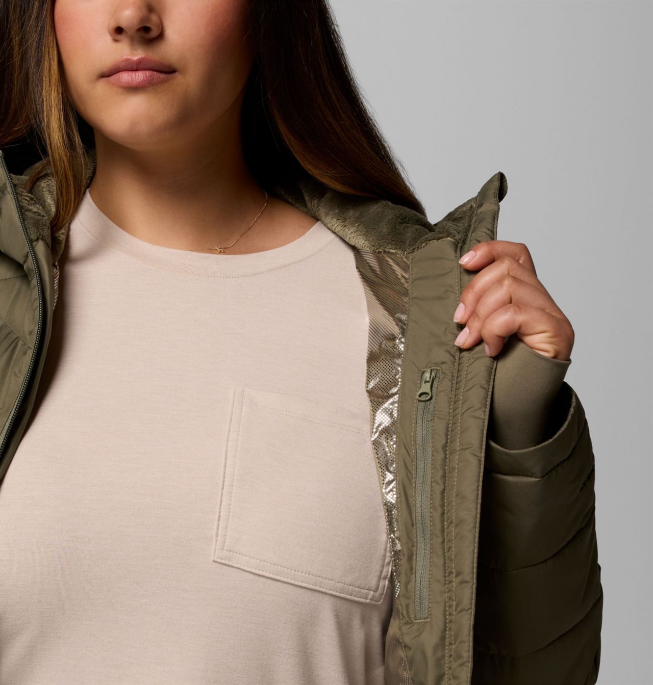 Women's Heavenly™ Long Hooded Jacket - Plus Size 7