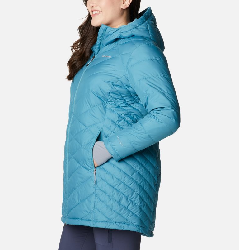 Heavenly Long Hdd Jacket | 430 | 3X, Color: Canyon Blue, image 3