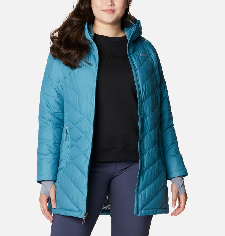 Heavenly Long Hdd Jacket | 430 | 3X, Color: Canyon Blue, image 1