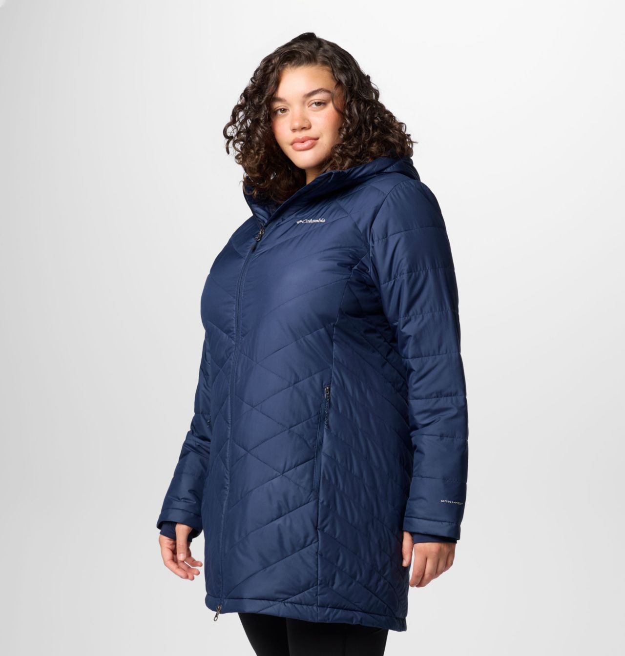 Women's Heavenly™ Long Hooded Jacket - Plus Size | 464 | 2X 4