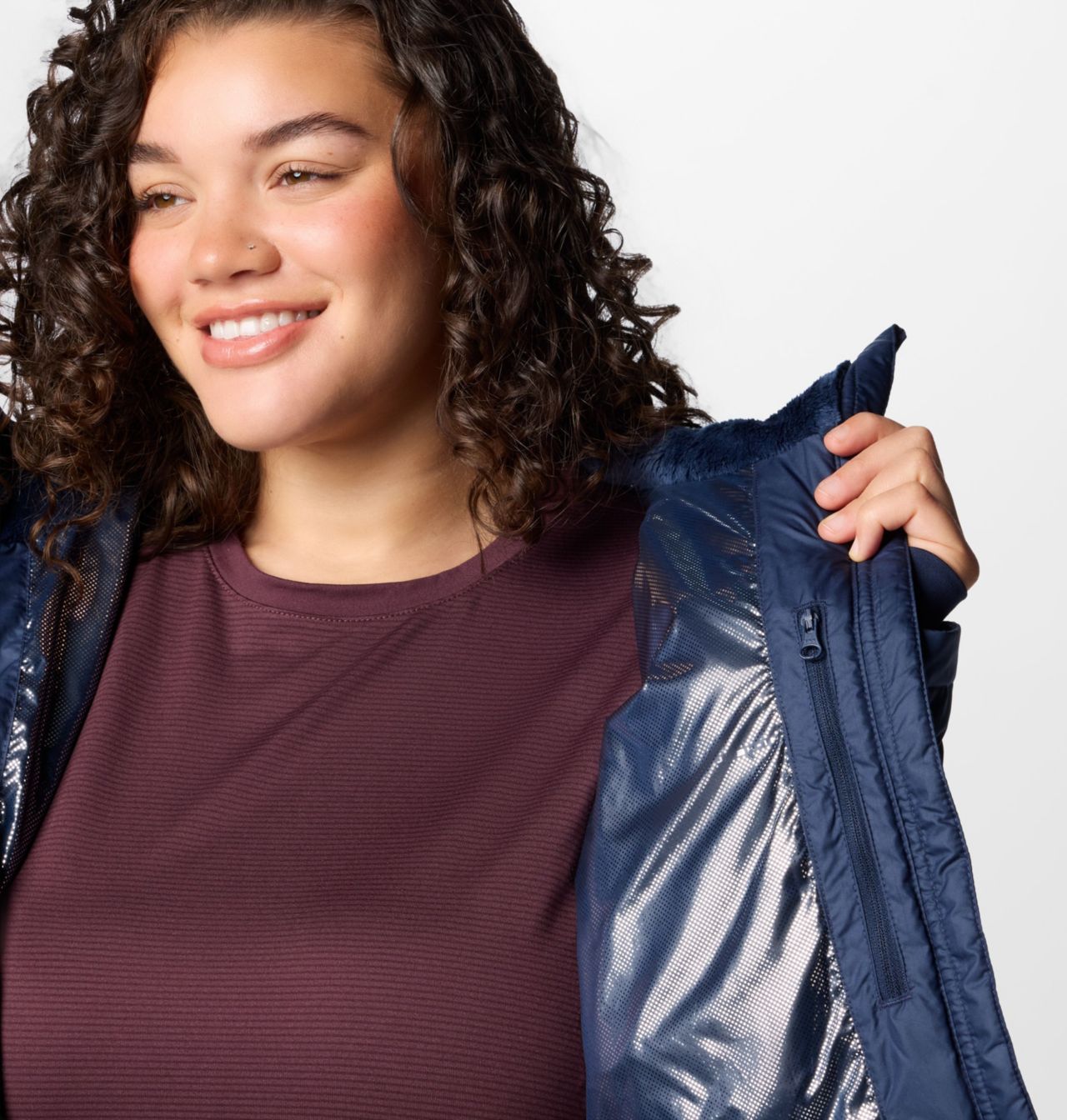 Women's Heavenly™ Long Hooded Jacket - Plus Size | 464 | 2X 7