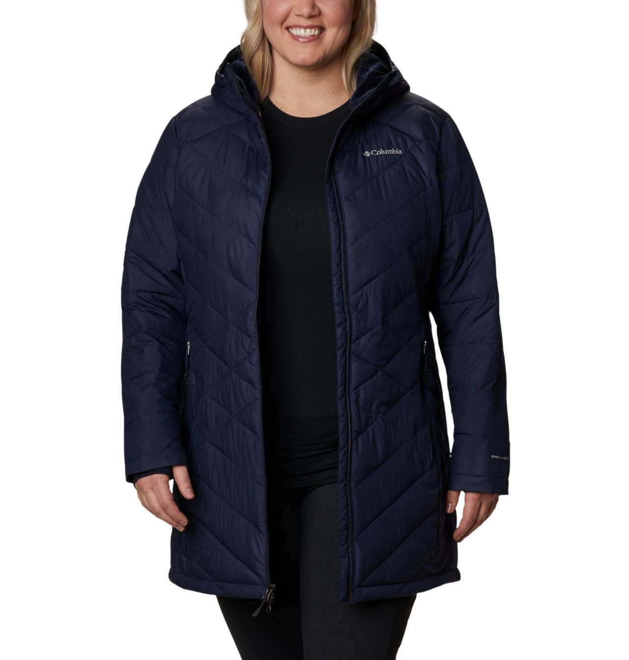 Veste longue à capuchon Heavenly™ pour femme - Grandes tailles 1