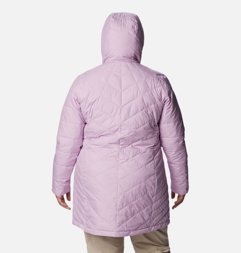 Women's Heavenly Long Hooded Jacket - Plus Size, Color: Aura, image 2