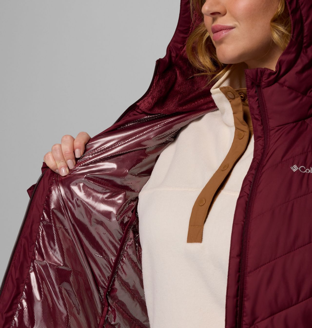 Women's Heavenly™ Long Hooded Jacket - Plus Size | 625 | 2X 6