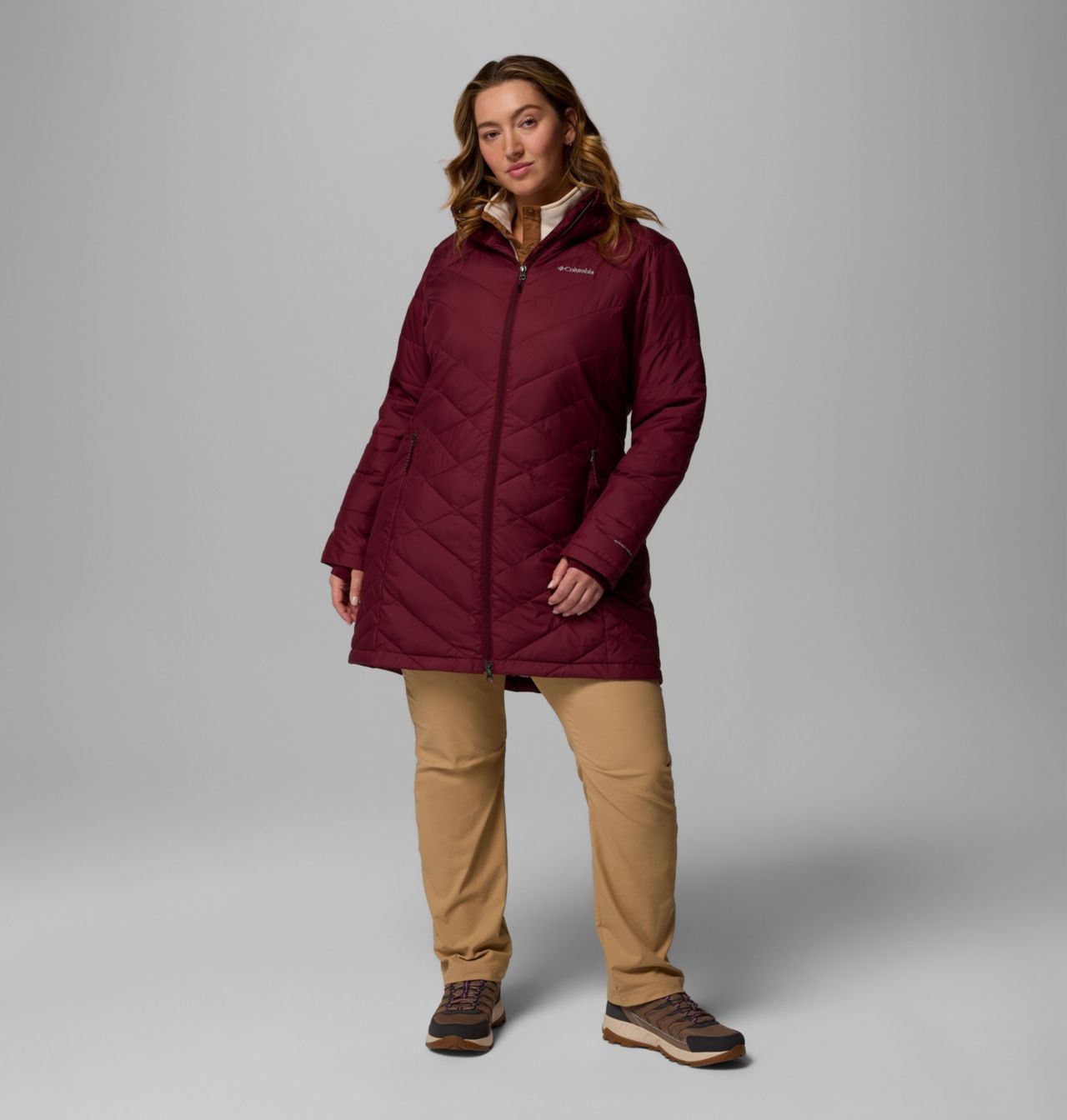 Women's Heavenly™ Long Hooded Jacket - Plus Size | 625 | 2X 2