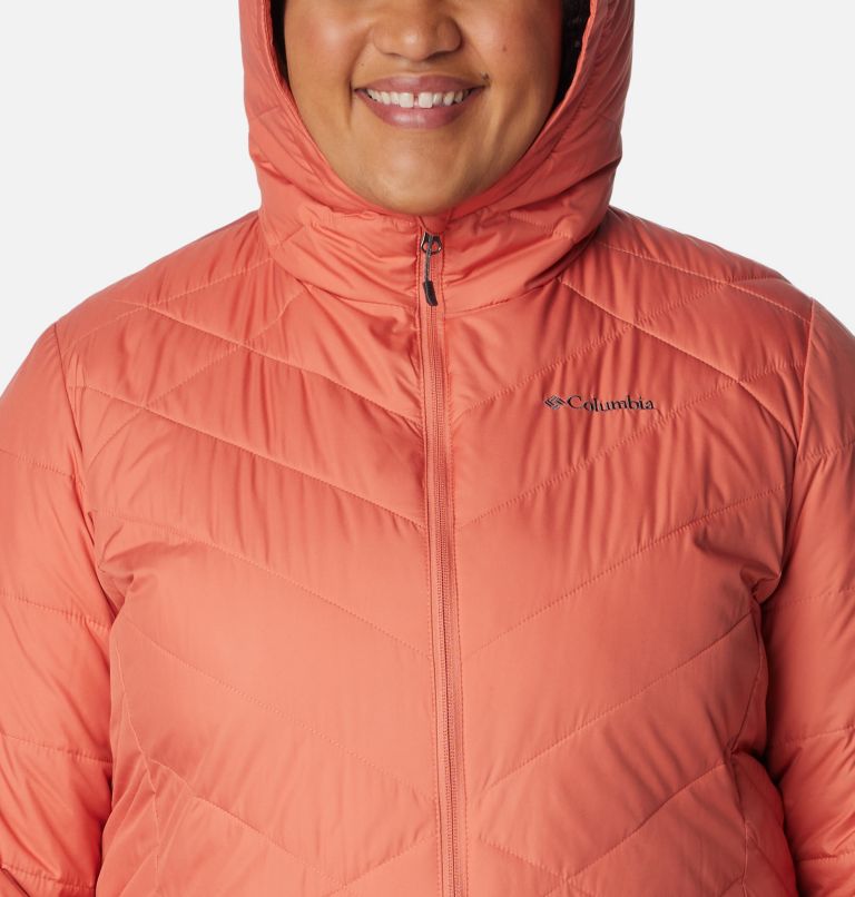 Columbia women's heavenly cheap hooded jacket plus size