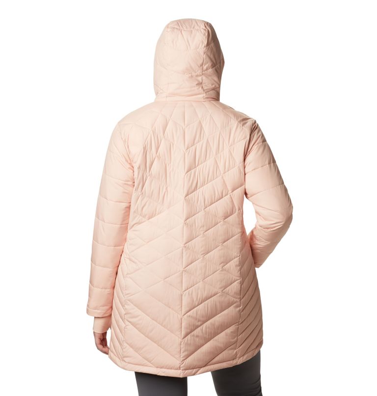 Heavenly Long Hdd Jacket | 870 | 1X, Color: Peach Cloud, image 2