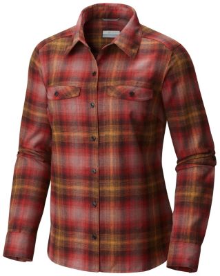 Women&rsquo;s Silver Ridge&trade; Long Sleeve Flannel Top