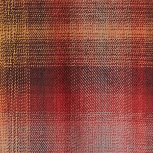 Sail Red Ombre Plaid